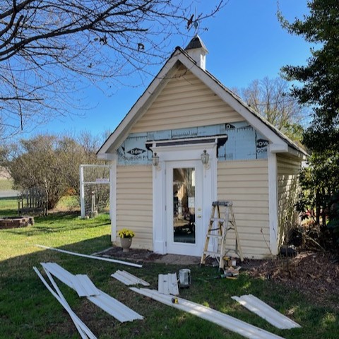 Siding work